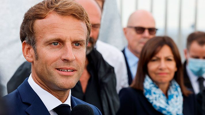 Telediario 1 - Francia tilda de "puñalada" el acuerdo de seguridad entre Australia, EE.UU. y Reino Unido