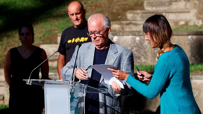 Telediario 2 - Desconvocan la marcha en apoyo al etarra Parot por la presión política y social
