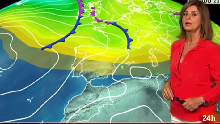 Sigue lloviendo en puntos de la mitad norte peninsular y Baleares