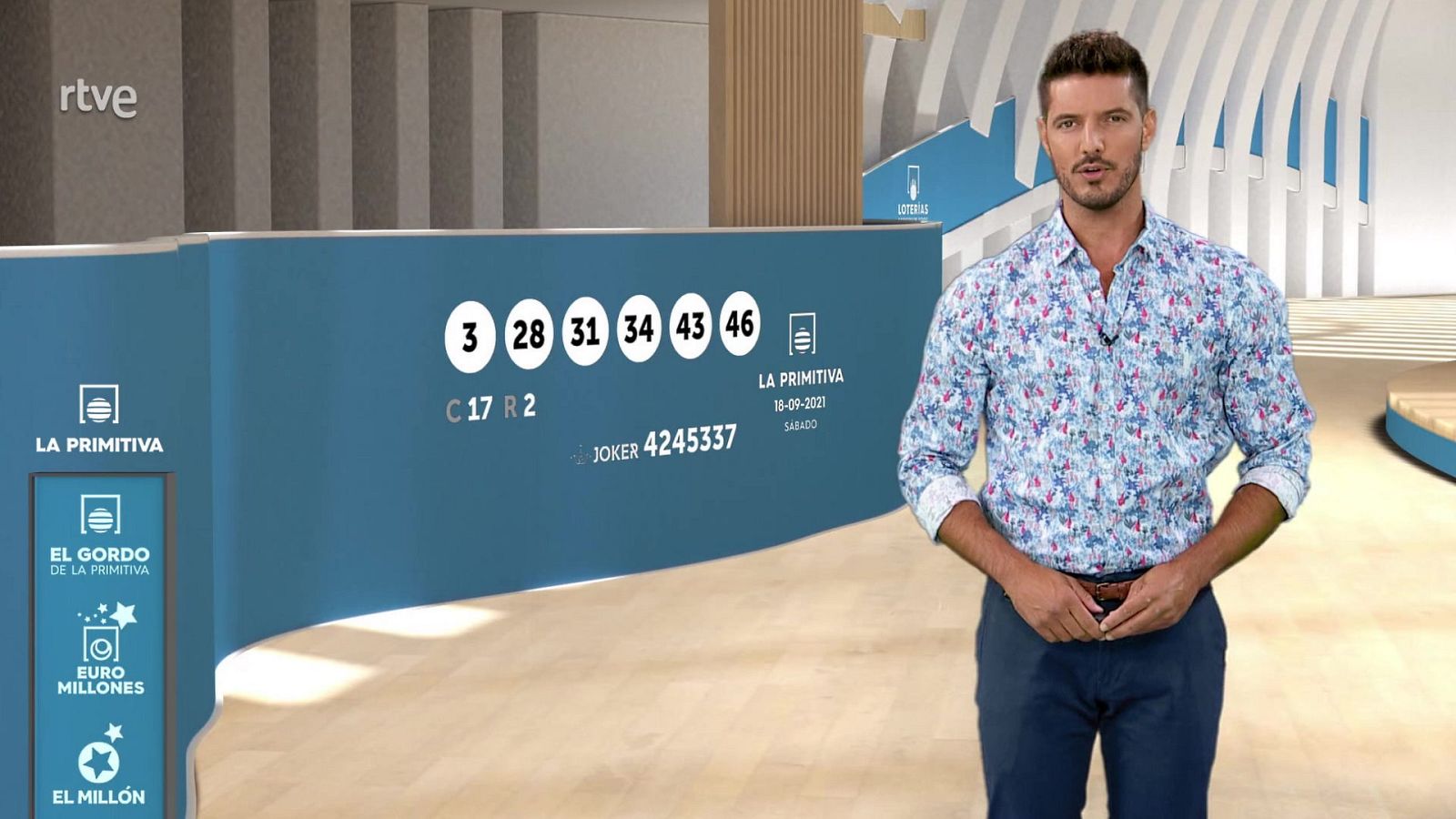 Sorteo de la Bonoloto y Primitiva del 18/09/2021 - ver ahora