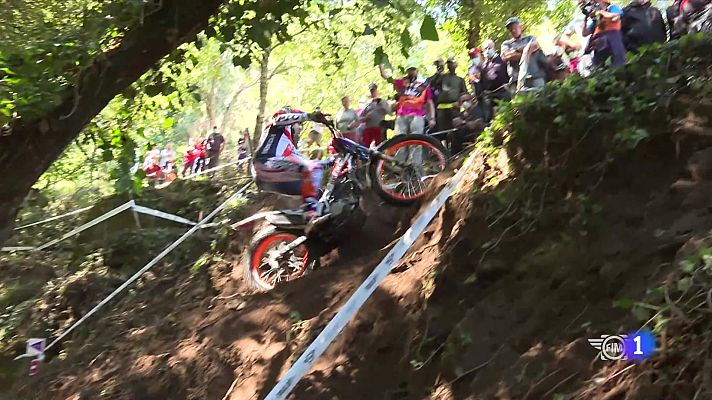 Telediario 2 - Toni Bou logra su 15º Mundial de trial y Laia Sanz, el 14º
