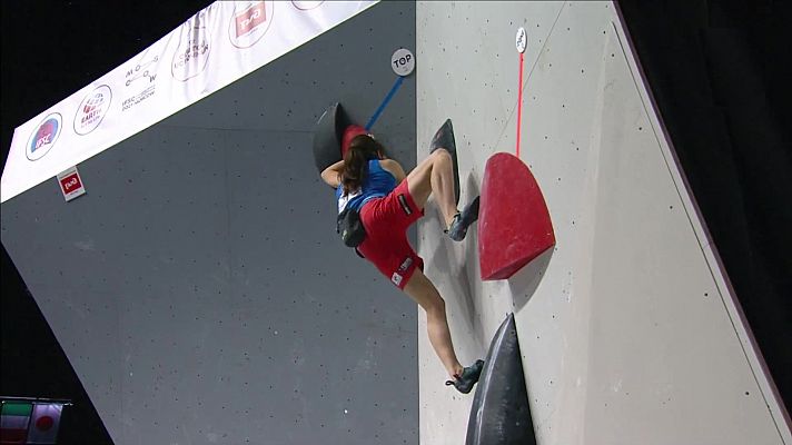 Campeonato del Mundo. Prueba Búlder Final femenina