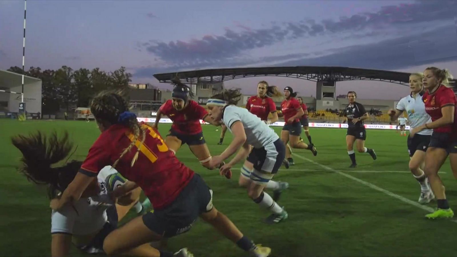 Rugby: Clasificación Mundial femenino: España - Escocia
