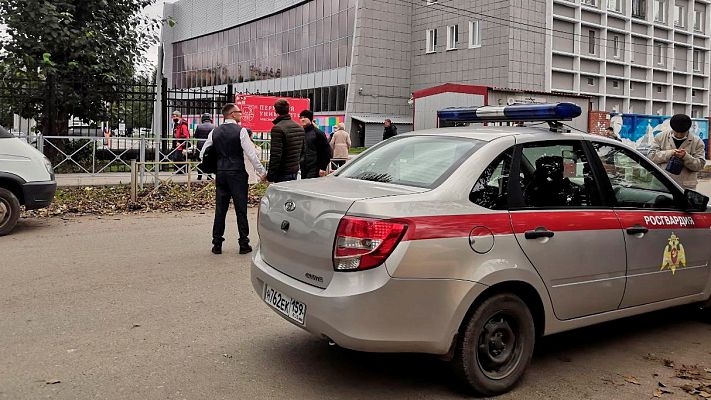 Al menos ocho muertos y 24 heridos en un tiroteo en la universidad rusa de Perm