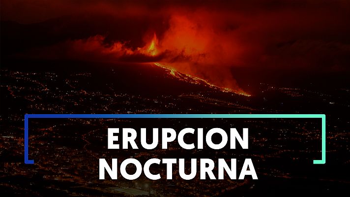 Volcán en La Palma: las mejores fotos de una noche encendida