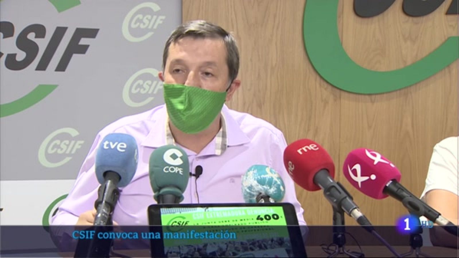 CSIF convoca una manifestación el próximo 6 de octubre - 20/09/2021