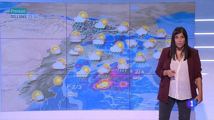 El temps - Tempestes intenses, ambient de tardor i una DANA