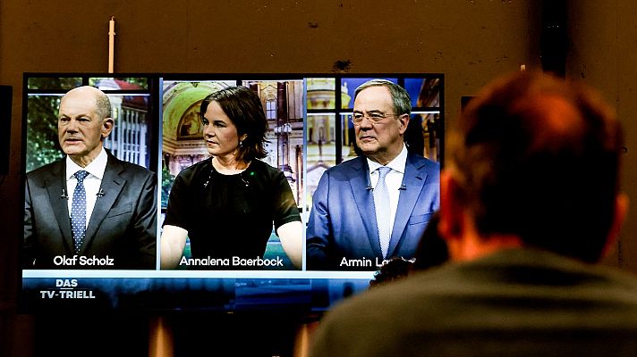 Telediario 1 - Los sondeos siguen dando ventaja al socialdemócrata Scholz