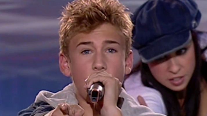 Eurovisión Junior - Dani Fernández gana EuroJunior 2006 con "Te doy mi voz"