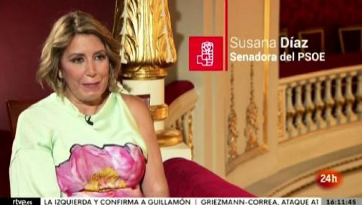 Susana Díaz, senadora del PSOE 