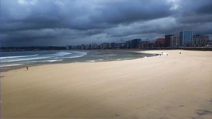 Chubascos y tormentas muy fuertes en el litoral de Cataluña