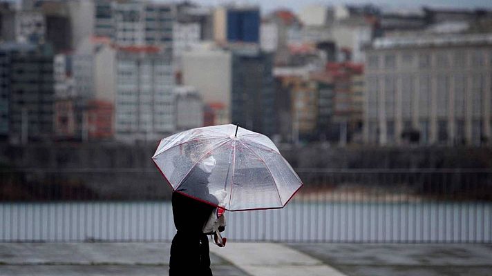 El tiempo - Chubascos localmente muy fuertes en el área mediterránea