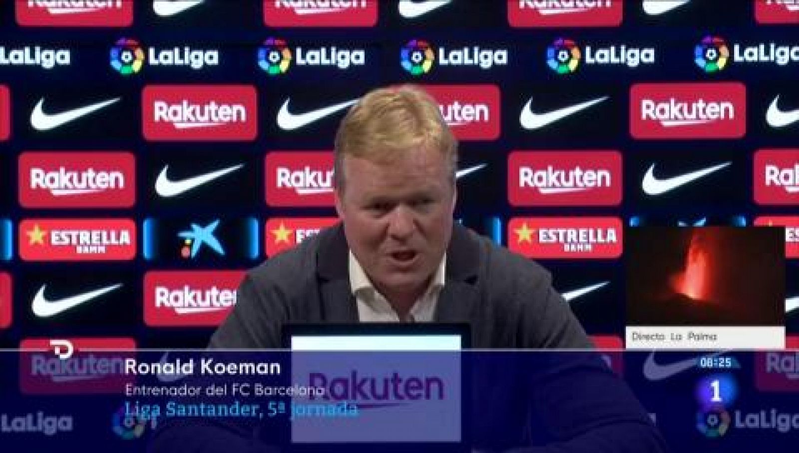 Koeman: "Con lo que hay, hemos sacado el máximo"