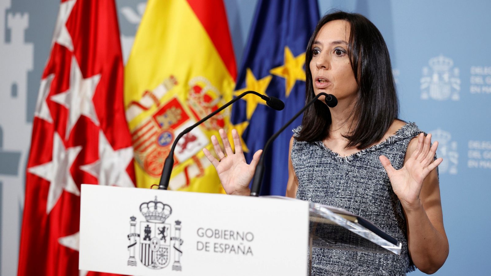 La delegada del Gobierno en Madrid rechaza dimitir: "Tengo la conciencia tranquila"