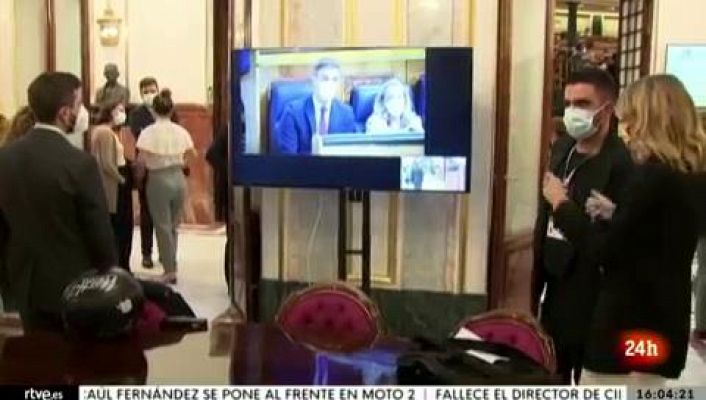 Parlamento - Sesión de control tensa