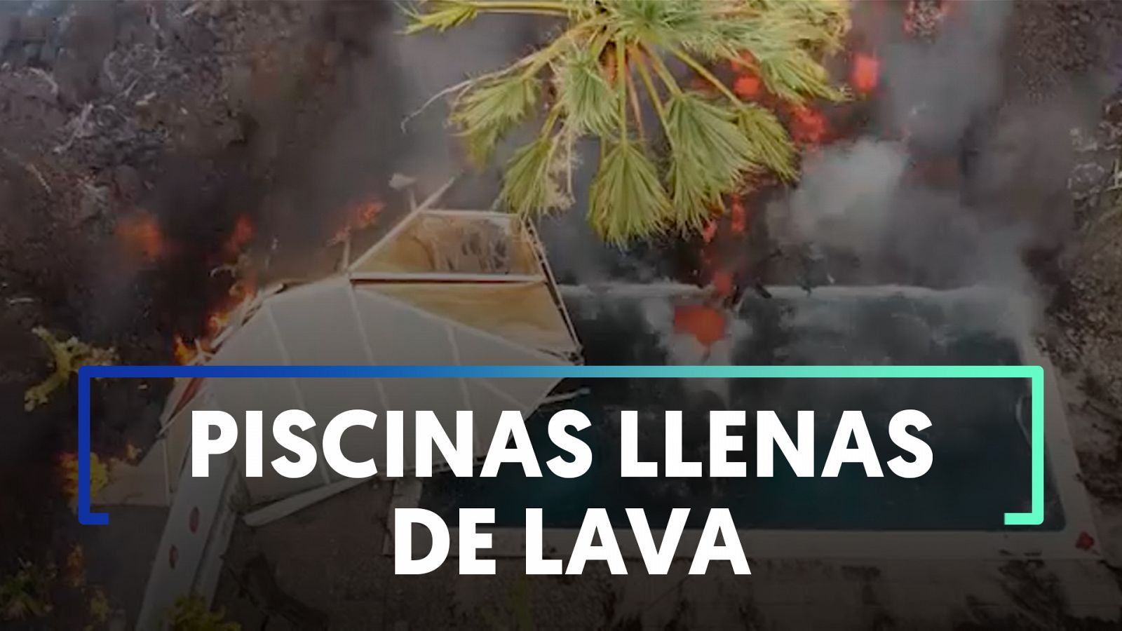 Piscinas cubiertas por lava: cuando el magma llega al agua