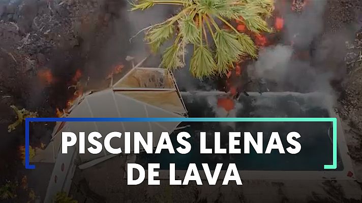 Piscinas sepultadas por la lava: esto es lo que ocurre cuando el magma llega al agua