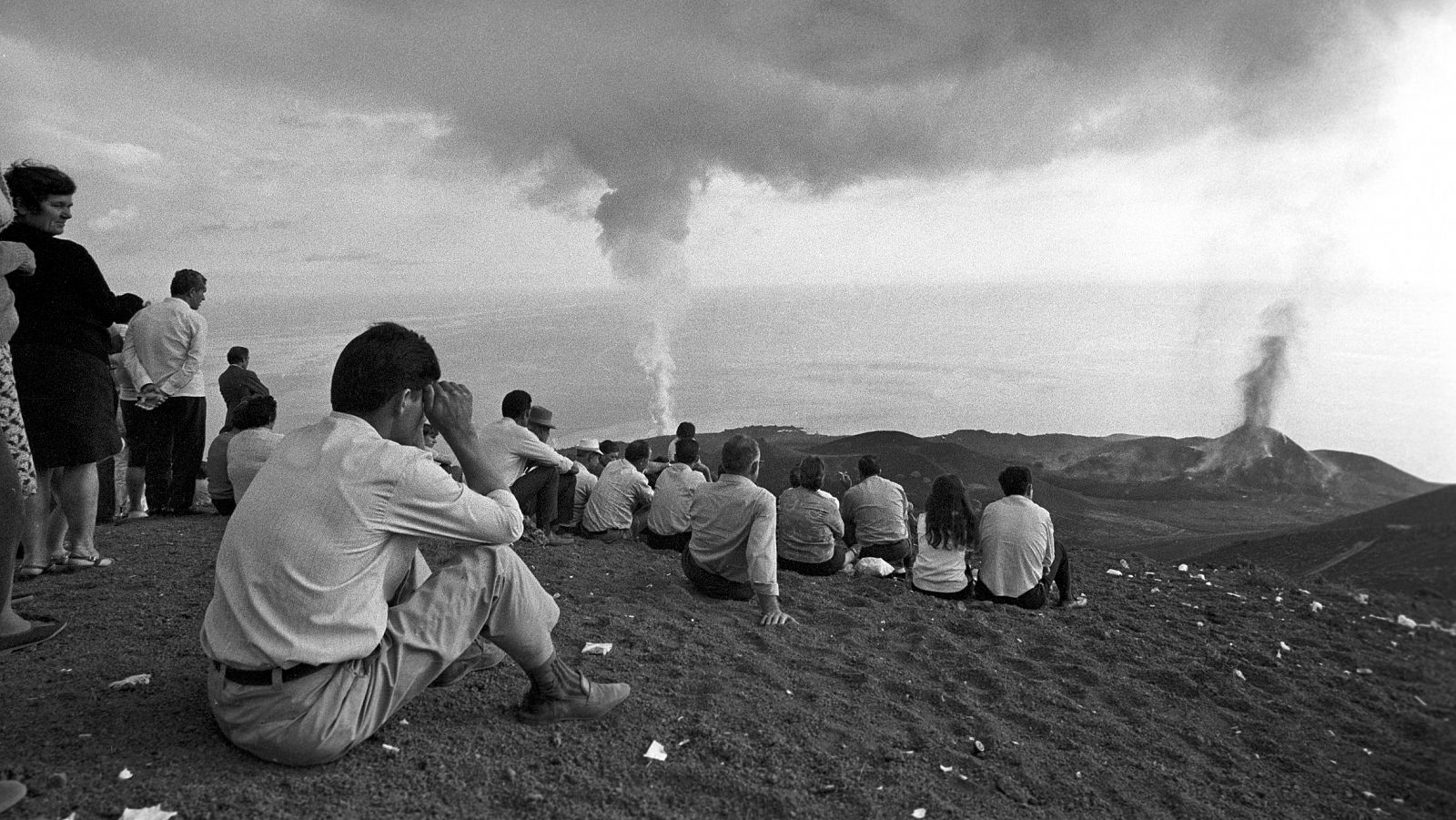 Domingo, testigo de las tres últimas erupciones en La Palma