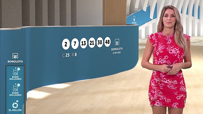 Loterías - Sorteo de la Bonoloto y Euromillones del 21/09/2021