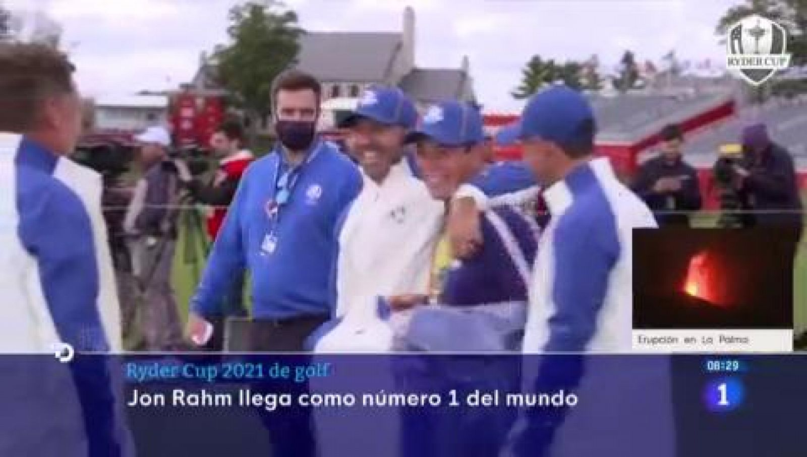 Rahm y García, listos para defender el trono europeo de la Ryder