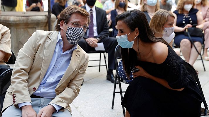 Telediario 1 - Almeida y Villacís chocan por la posibilidad de que Madrid albergue los Juegos Olímpicos de 2036