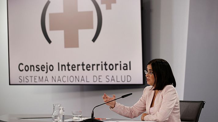 Comparecencia de la ministra de Sanidad - 22/09/21