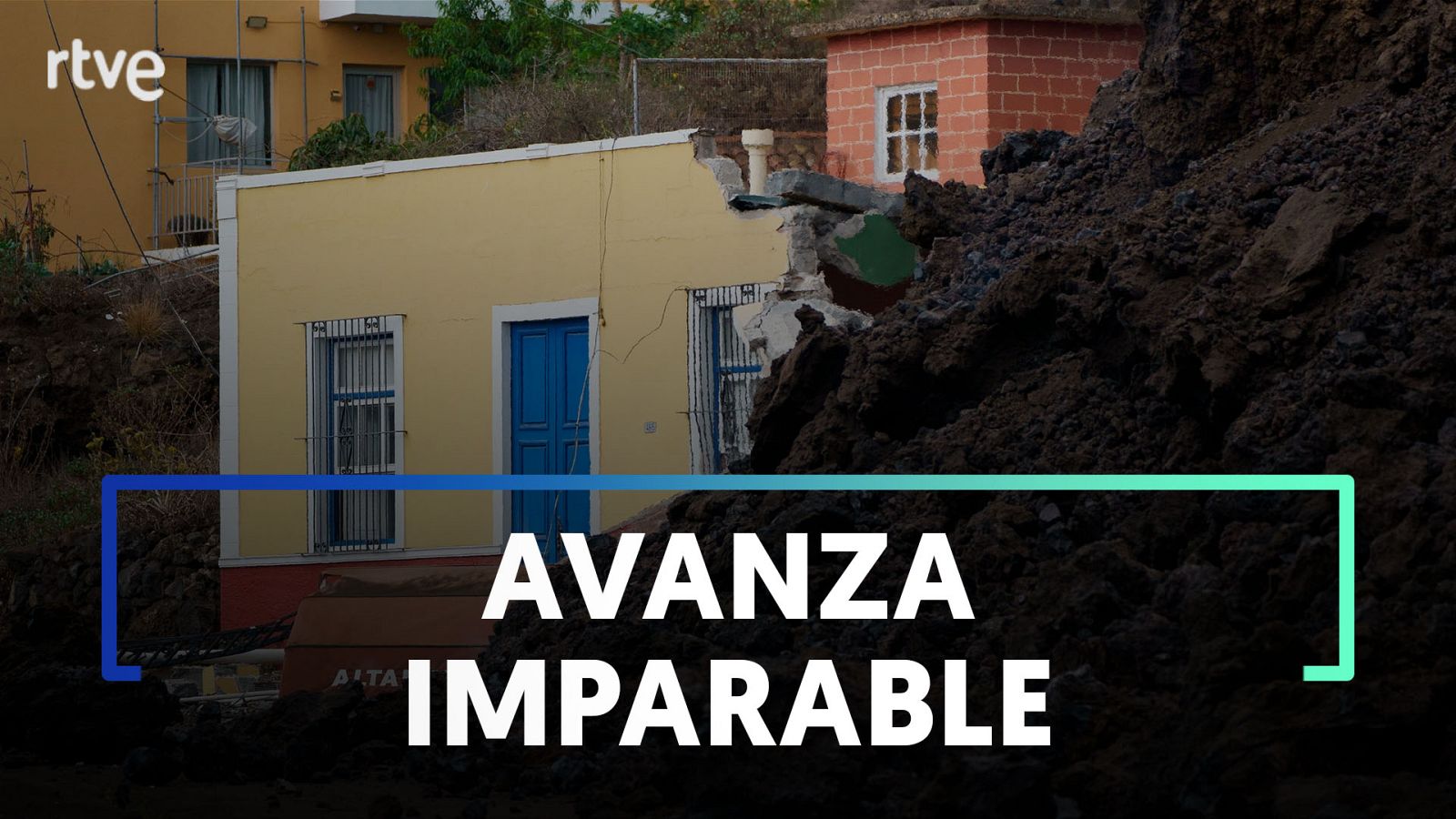 Llega al centro de Todoque la lengua de lava - Ver ahora