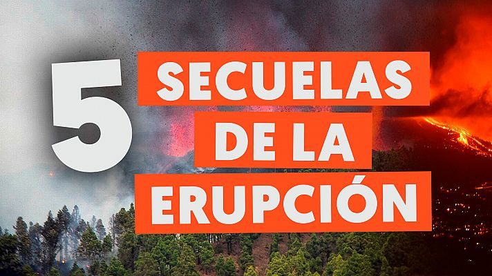 Las secuelas que deja el volcán de La Palma tras su erupción