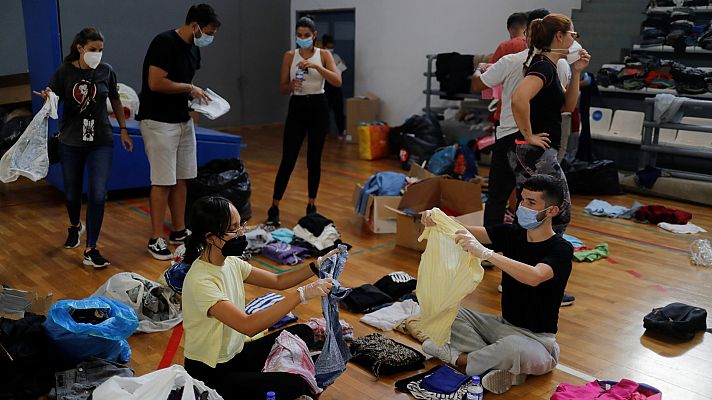 Telediario 1 - La lava ha pasado ya por encima de cerca de 400 hogares: "Si pierdes la casa, lo pierdes todo"