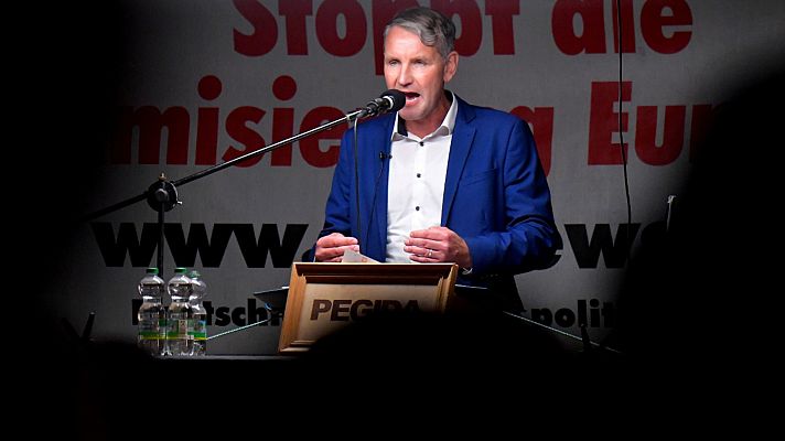 Telediario 2 - Alternativa por Alemania: una amenaza hace 4 años y hoy, estancada