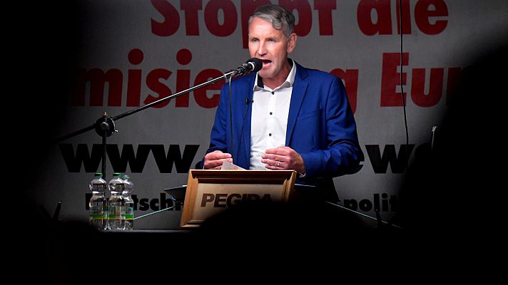 Telediario 2 - Alternativa por Alemania: una amenaza hace 4 años y hoy, estancada