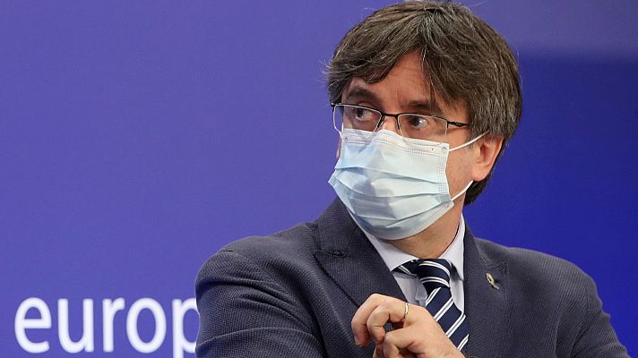 Telediario 1 - Carles Puigdemont, detenido en Cerdeña por la orden de busca y captura del Supremo