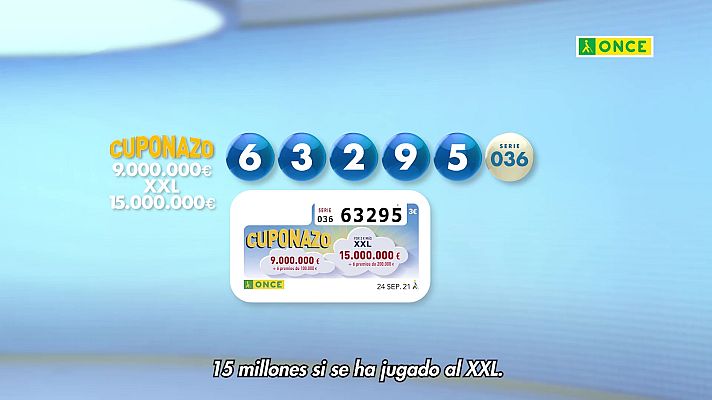 Sorteos ONCE - Sorteo ONCE - 24/09/21