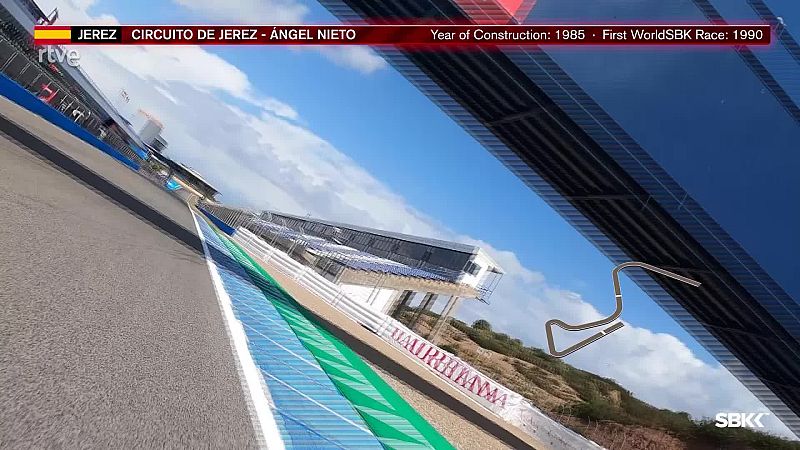 El circuito Ángel Nieto de Jerez, desde la cámara de a bordo