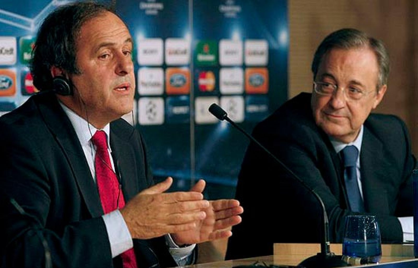 A pesar de ciertos roces verbales por el dinero invertido este verano en fichajes por el Madrid las relaciones personales e institucionales entre el Madrid y la UEFA son muy buenas, según han asegurado Michel Platini y Florentino Pérez.