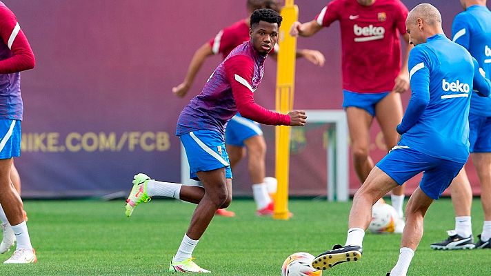 Telediario Fin de Semana - La vuelta de Ansu Fati, una buena noticia para el Barça de Koeman