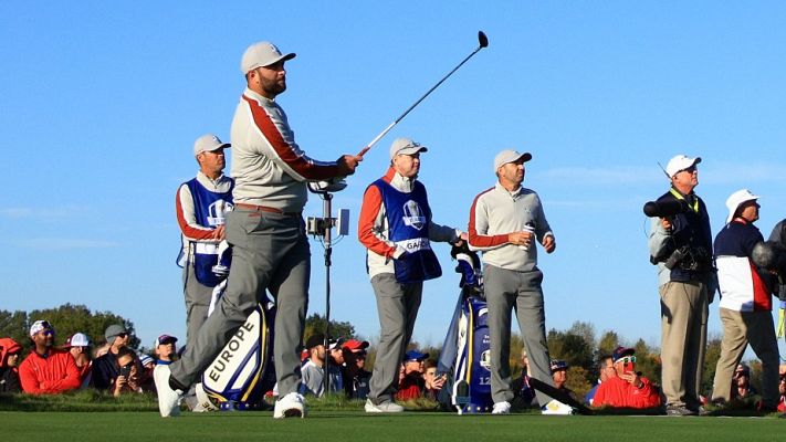Telediario Fin de Semana - El equipo europeo, contra las cuerdas en la Ryder Cup
