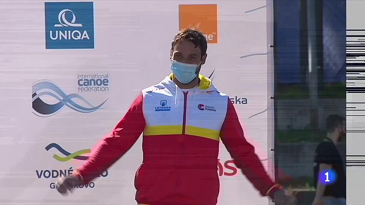 Joan Crespo, bronce en el Mundial de piragüismo eslalon