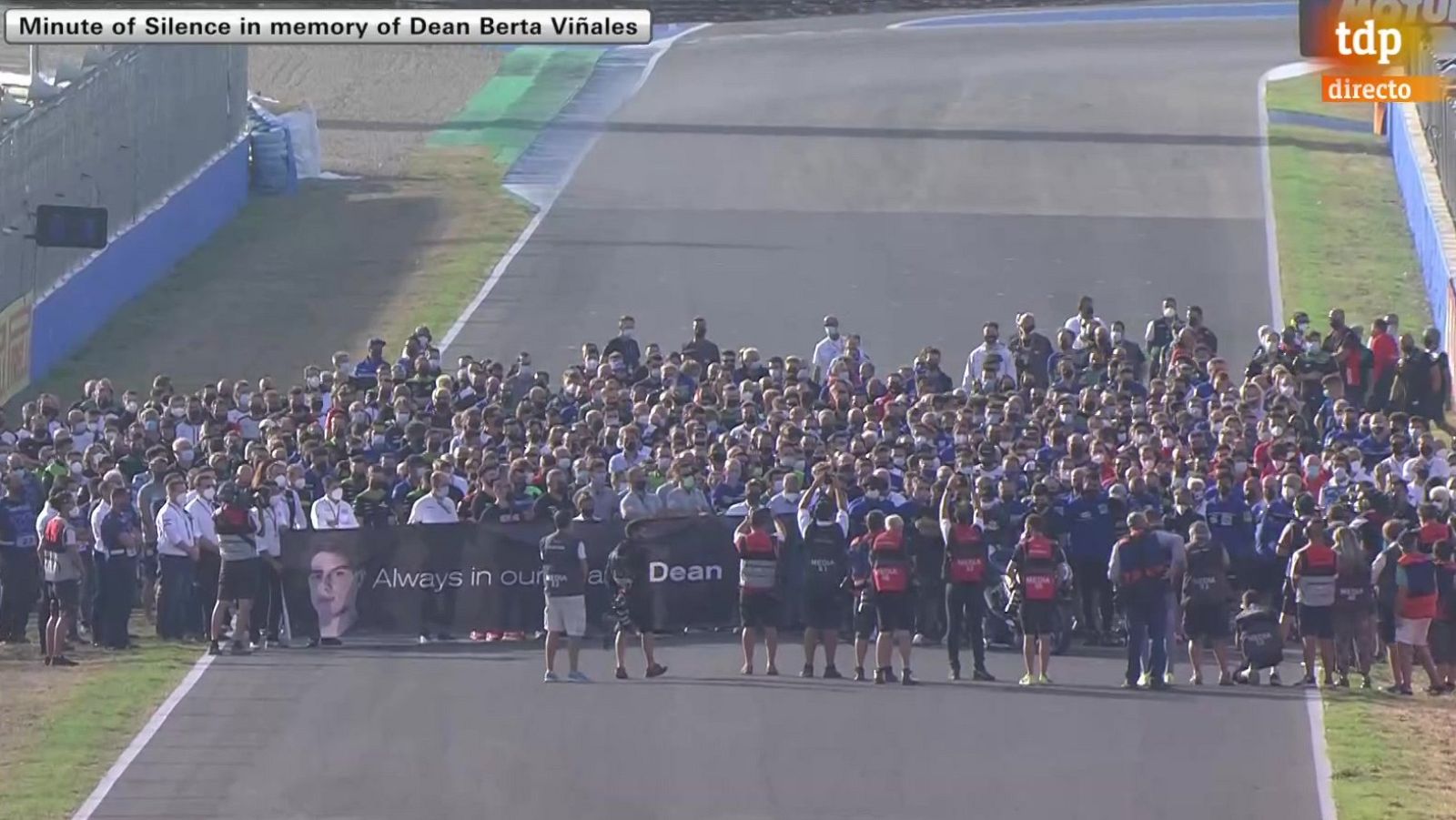 Minuto de silencio en Superbike en honor a Dean Berta Viñales | Ver