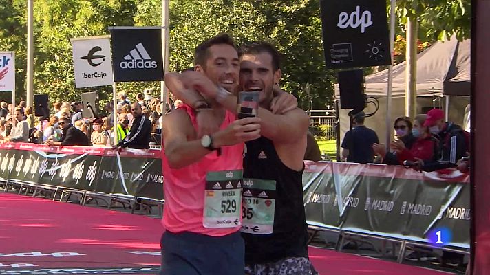 Emoción e ilusión en el regreso del maratón de Madrid