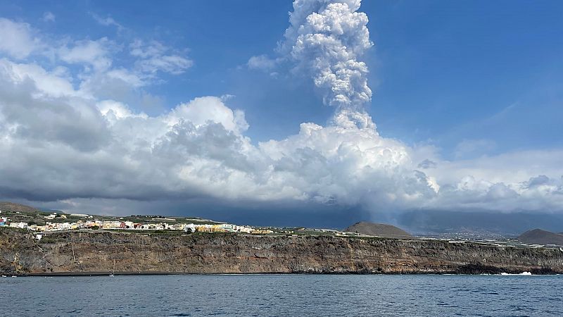 El fondo marino ya experimenta los efectos de la erupción en La Palma