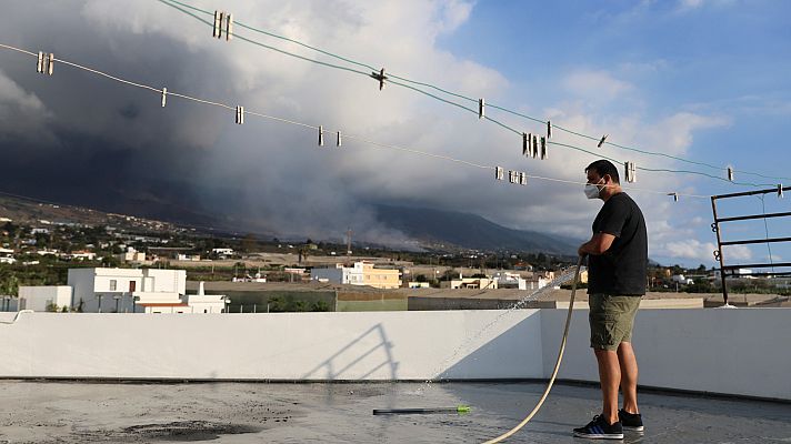 ¿Cómo se vive en la frontera con la zona de exclusión del volcán?