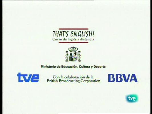 That's English - Módulo 4 - Unidad 1 Programa 3