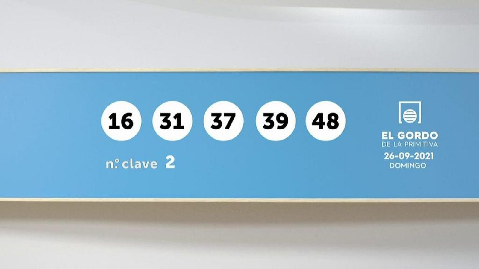 Sorteo de la Lotería Gordo de la Primitiva del 26/09/2021 - Ver ahora