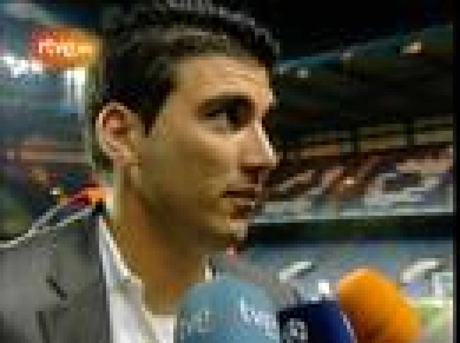 Los jugadores del Atlético, con Abel | Ver