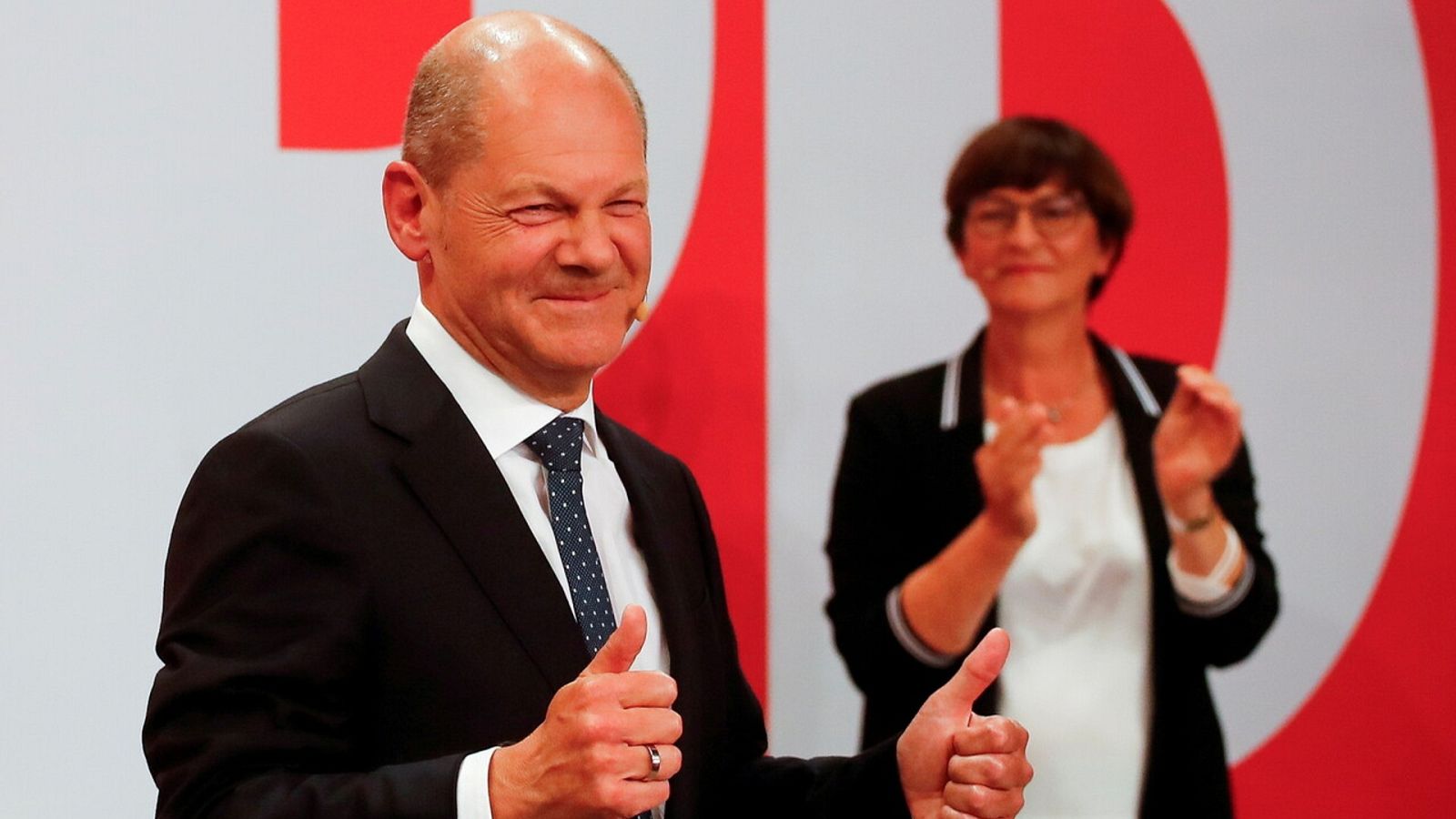 El SPD se impone a la CDU por algo más de un punto porcentual, según los resultados provisionales - Ver ahora