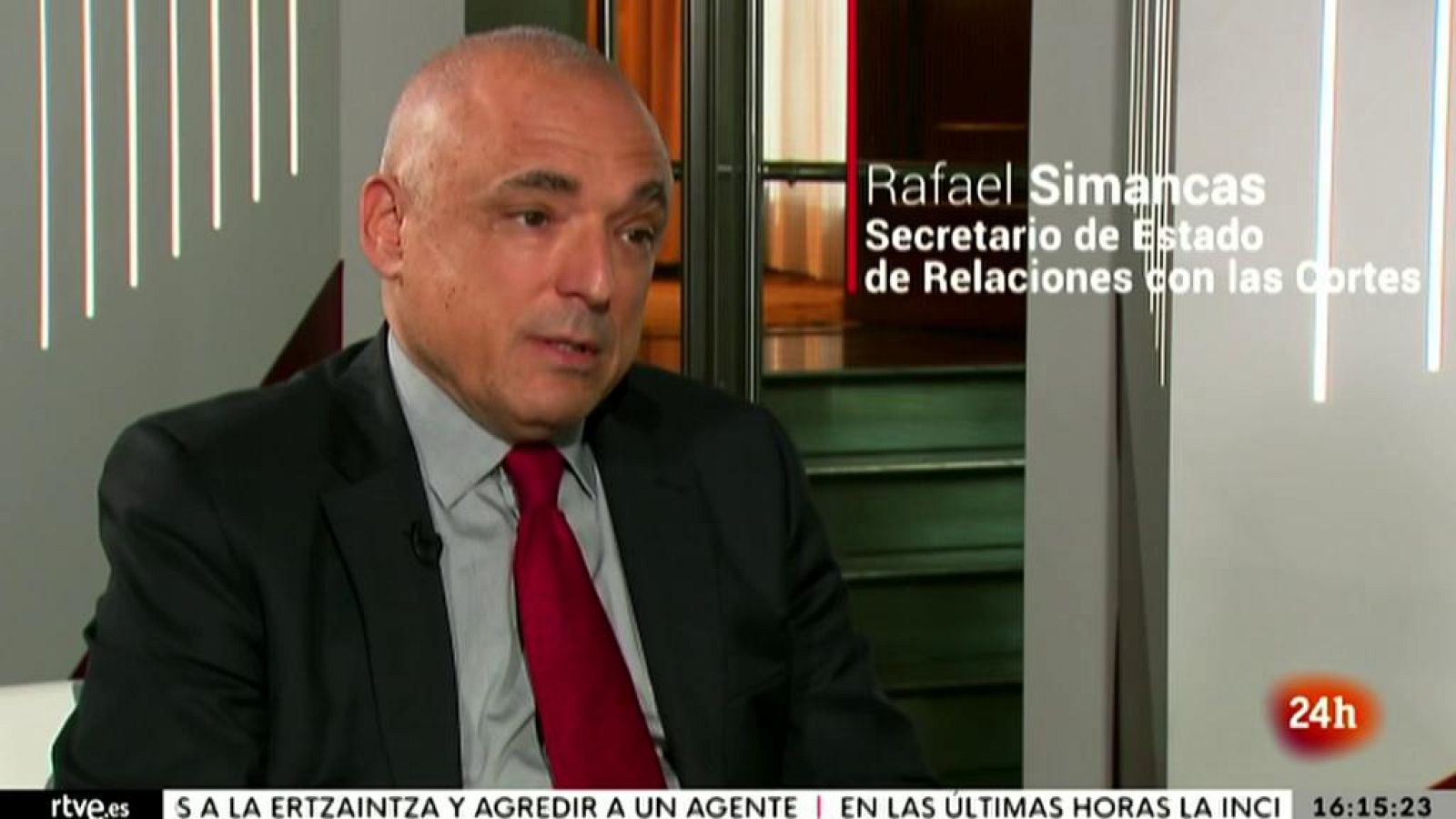 Parlamento - La entrevista - Rafael Simancas, secretario de estado de Relaciones con las Cortes - 25/09/2021