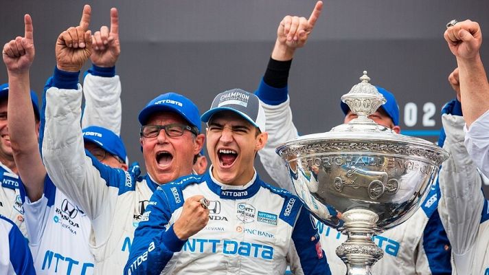 Telediario 1 - Álex Palou, primer español en ganar la Indy Car