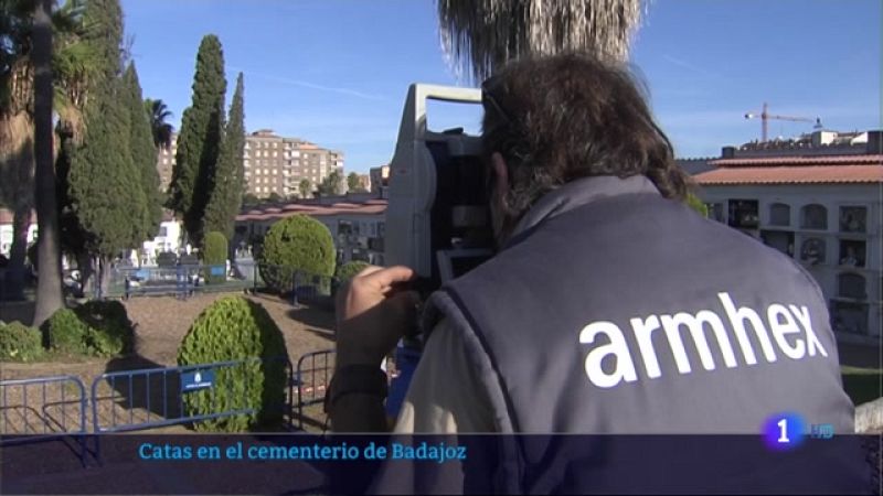 Catas para localizar las fosas comunes - 27/09/2021