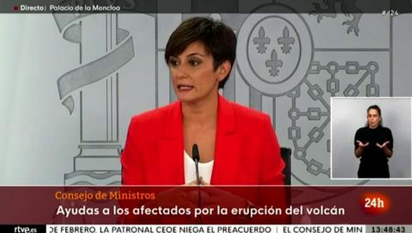 El Gobierno aprueba ayudas de 10 millones de euros para La Palma